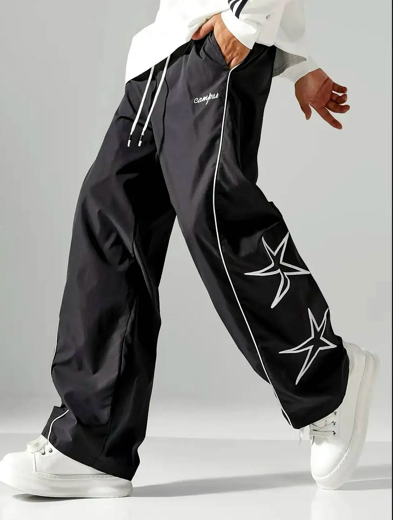 Pattern Casual Sweatpants